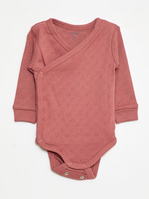 Lot de 3 bodies évolutifs - Kiabi