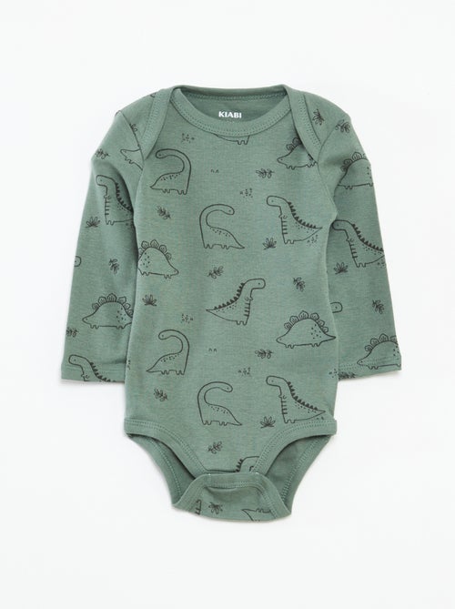 Lot de 3 bodies manches longues - Kiabi