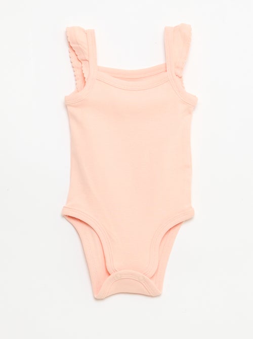 Lot de 3 bodies sans manches - Kiabi