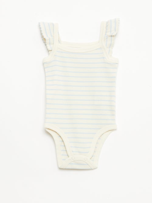 Lot de 3 bodies sans manches - Kiabi