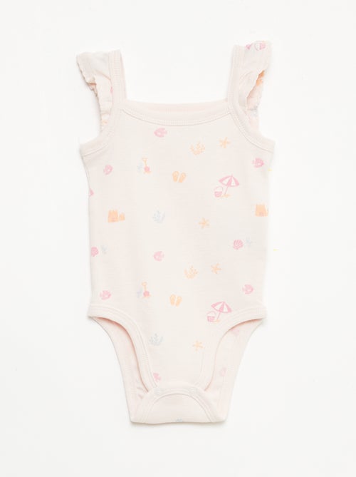 Lot de 3 bodies sans manches - Kiabi