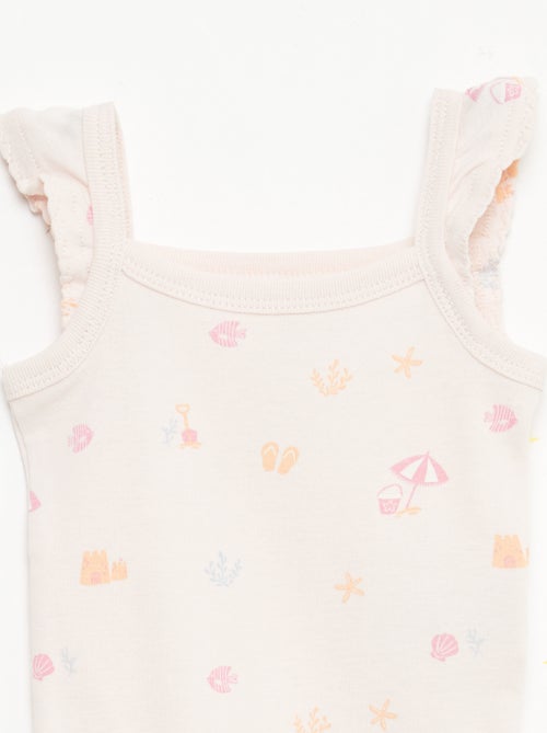 Lot de 3 bodies sans manches - Kiabi