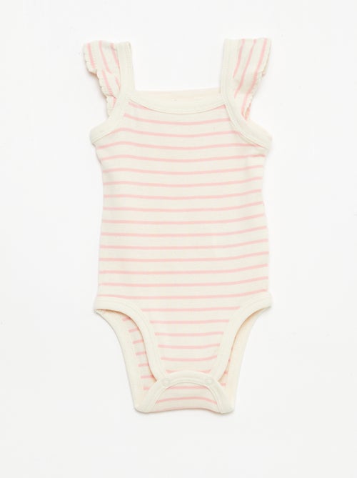 Lot de 3 bodies sans manches - Kiabi