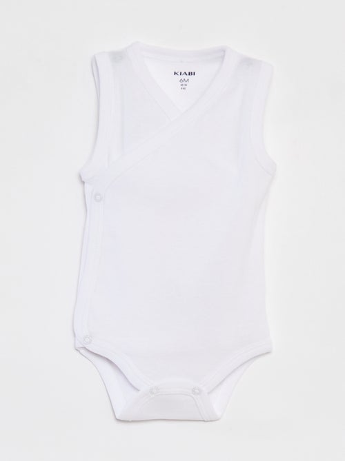 Lot de 3 body avec ouvertures pressionnées - 3 pièces - Kiabi