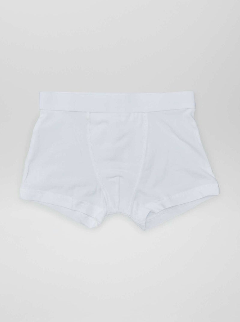Lot de 3 boxers Blanc - Kiabi