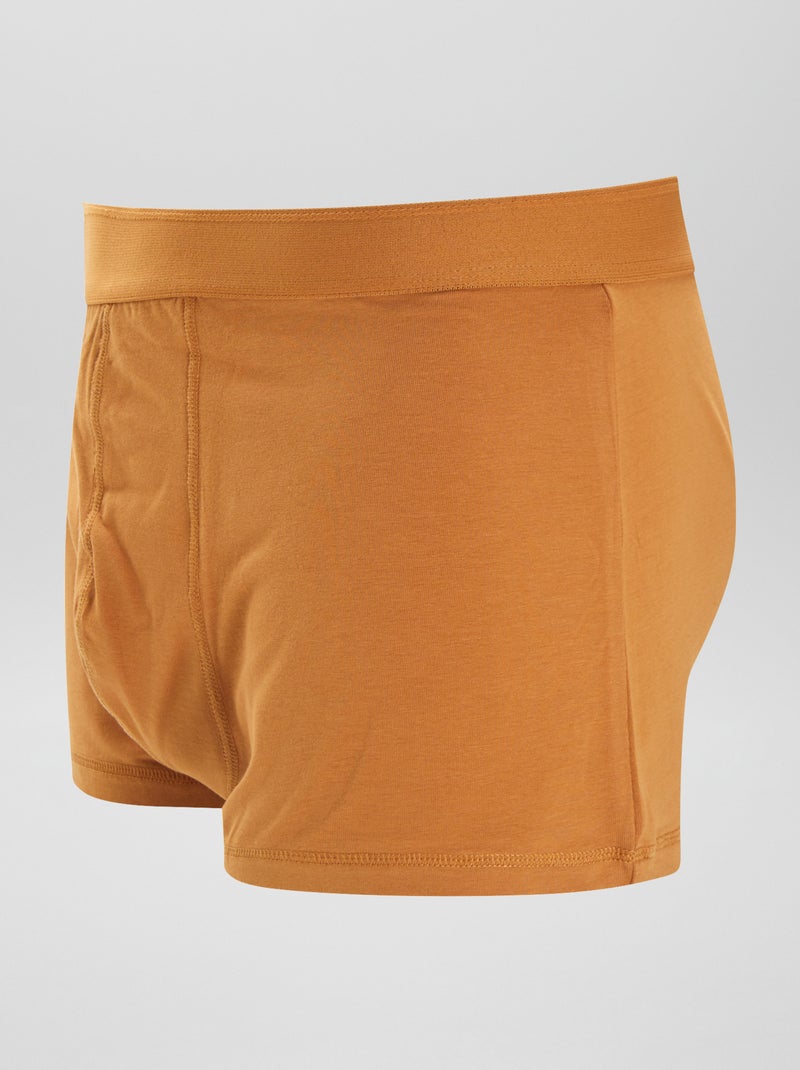 Lot de 3 boxers  size+ Bleu/marine/marron - Kiabi