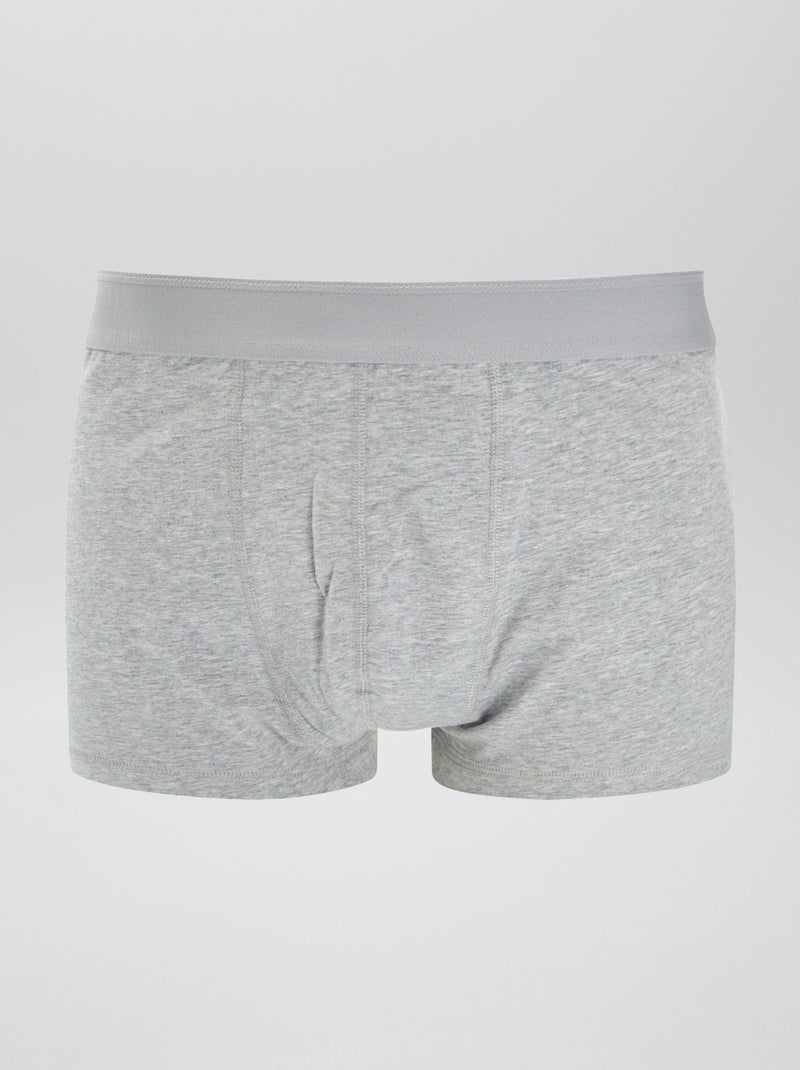 Lot de 3 boxers  size+ Kaki/blanc/vert - Kiabi