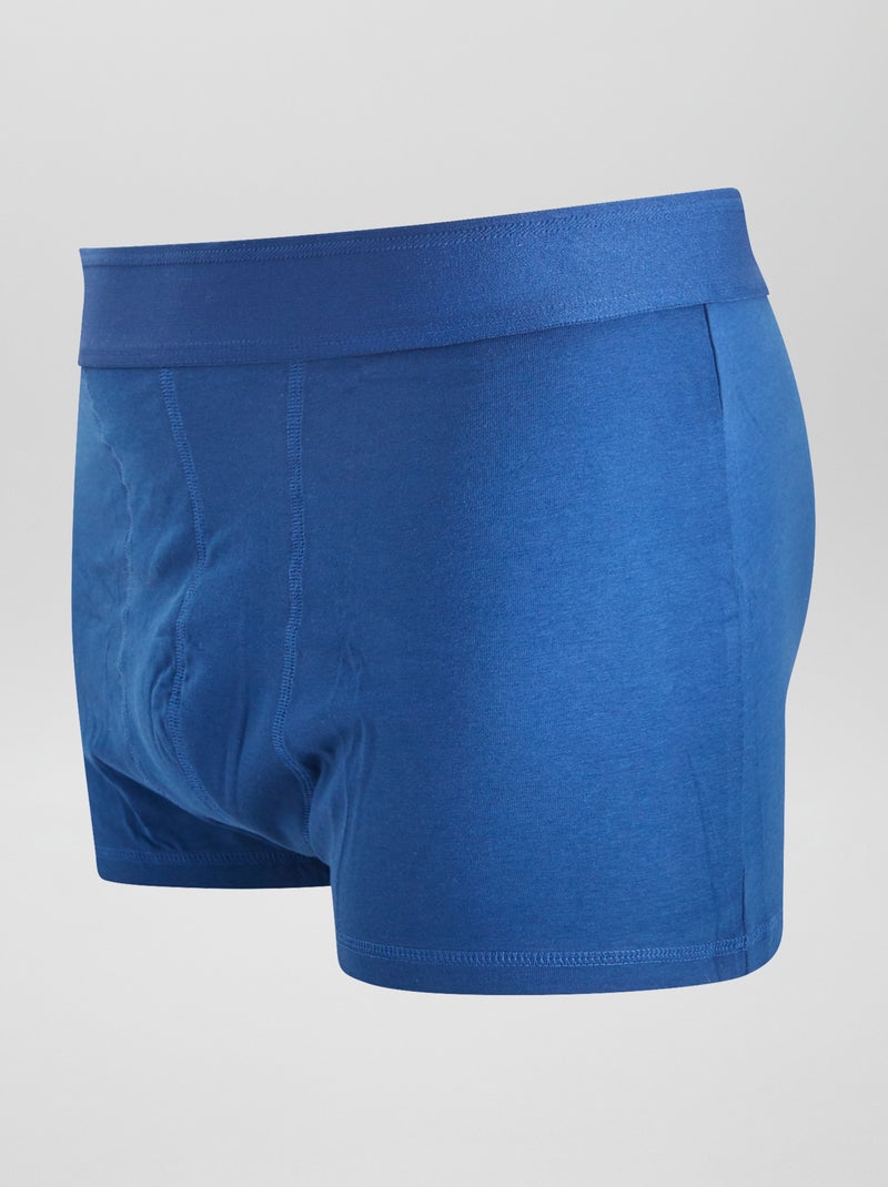 Lot de 3 boxers  size+ Rouge/gris/bleu - Kiabi