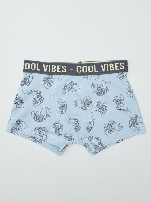 Lot de 3 boxers stretch - Kiabi