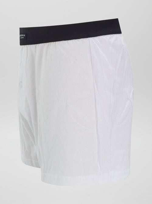 Lot de 3 boxers unis - Kiabi