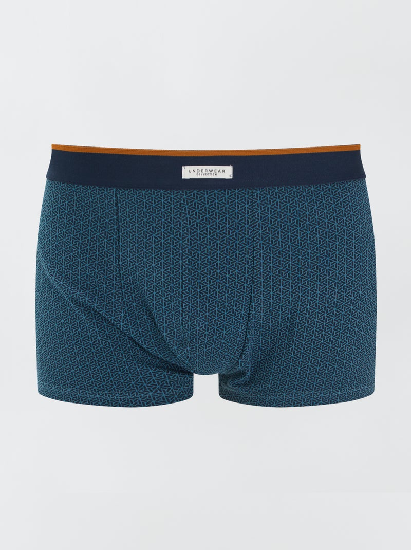 Lot de 3 boxers Vert - Kiabi