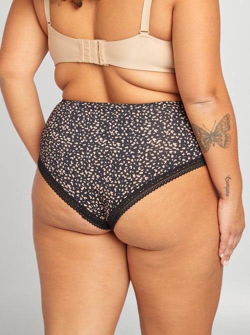 Lot de 3 culottes avec imprimé - Kiabi