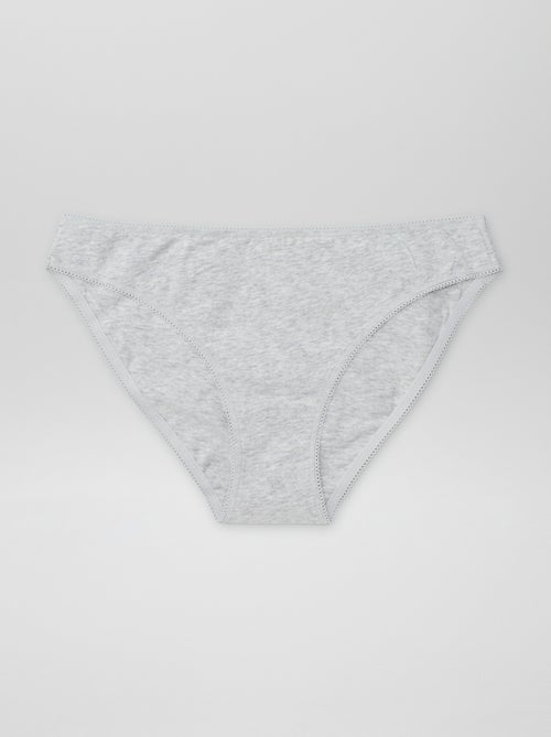 Lot de 3 culottes en coton - Kiabi