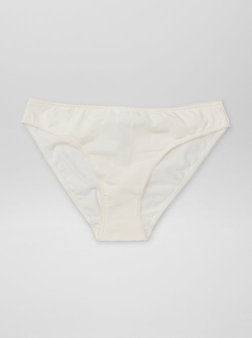 Lot de 3 culottes en coton - Kiabi