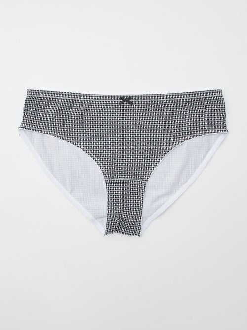 Lot de 3 culottes en coton stretch - Kiabi