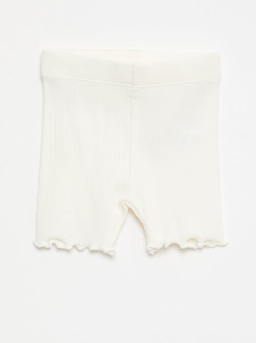 Lot de 3 cyclistes côtelés - Kiabi