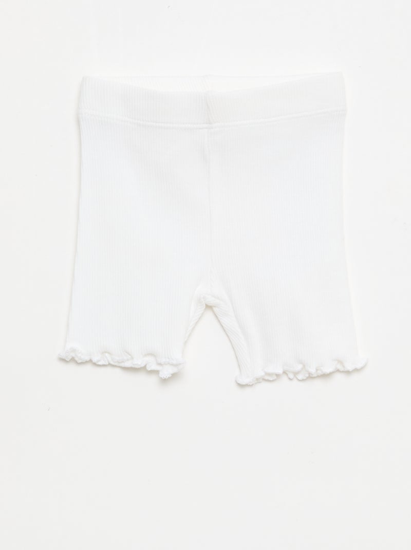 Lot de 3 cyclistes côtelés Rose - Kiabi