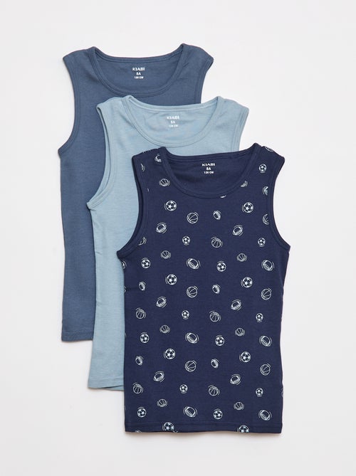 Lot de 3 débardeurs - Kiabi