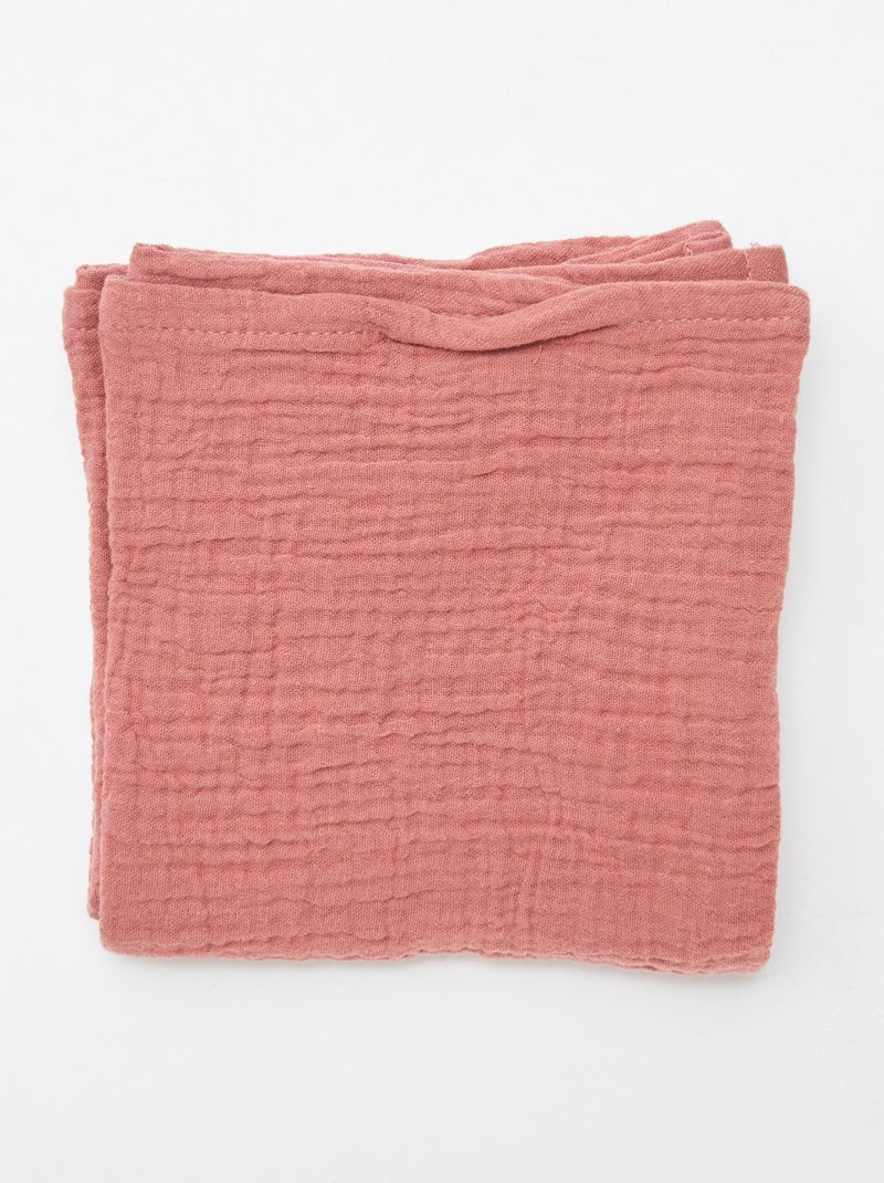 Lot de 3 langes Beige - Kiabi