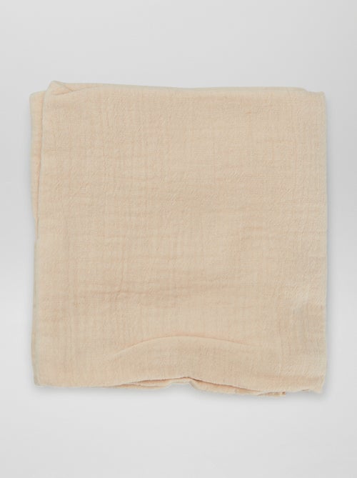 Lot de 3 langes en coton - Kiabi