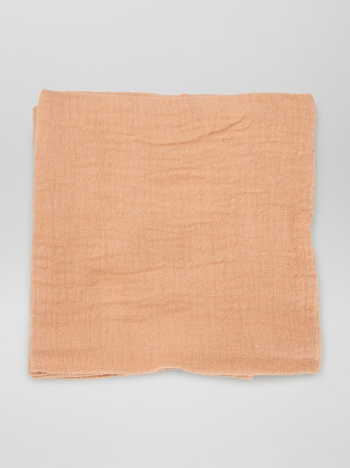 Lot de 3 langes en coton - Kiabi