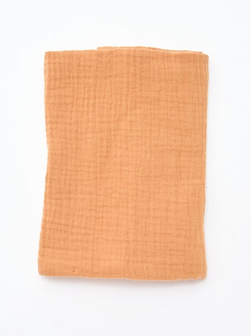 Lot de 3 langes en gaze de coton - Kiabi