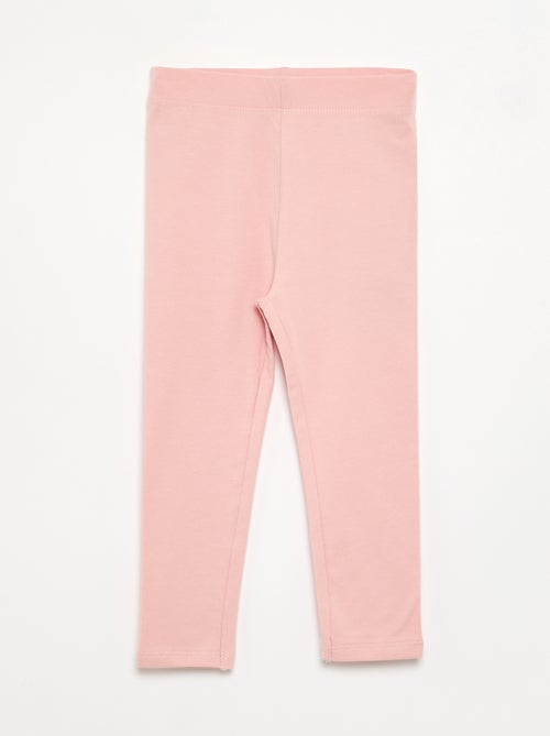 Lot de 3 leggings unis en jersey - Kiabi Lot de 3 leggings unis en jersey - Kiabi