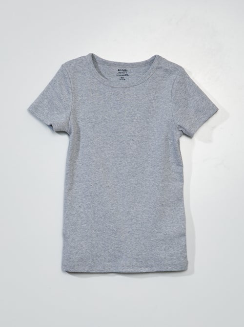 Lot de 3 maillots de corps manches courtes - Kiabi