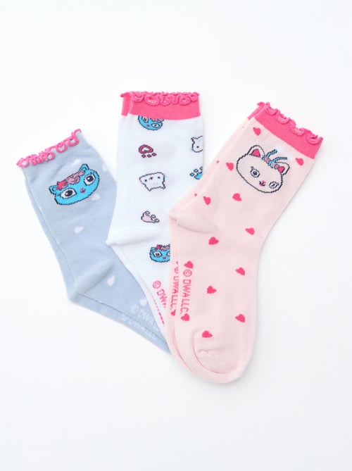 Lot de 3 paires de chaussettes 'Gabby et la maison magique' - Kiabi