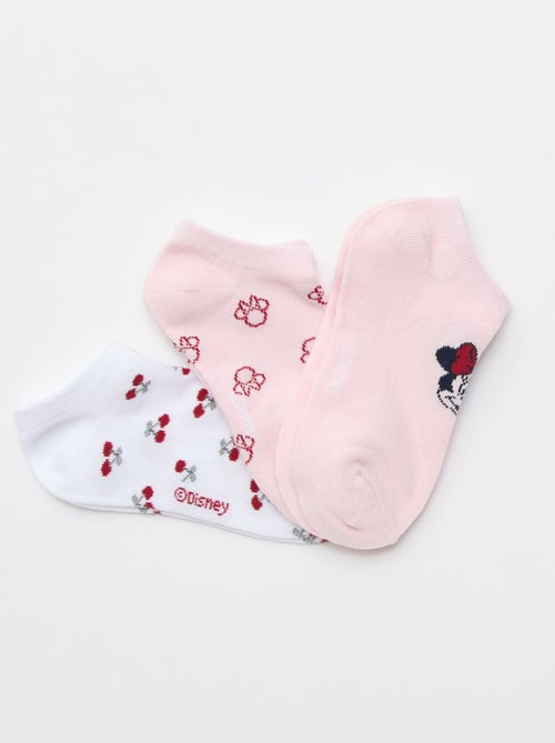 Lot de 3 paires de chaussettes invisibles 'Disney' - Kiabi