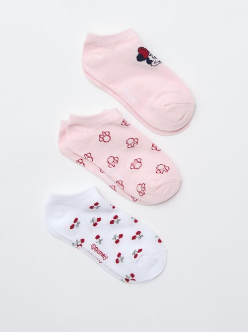 Lot de 3 paires de chaussettes invisibles 'Disney' - Kiabi