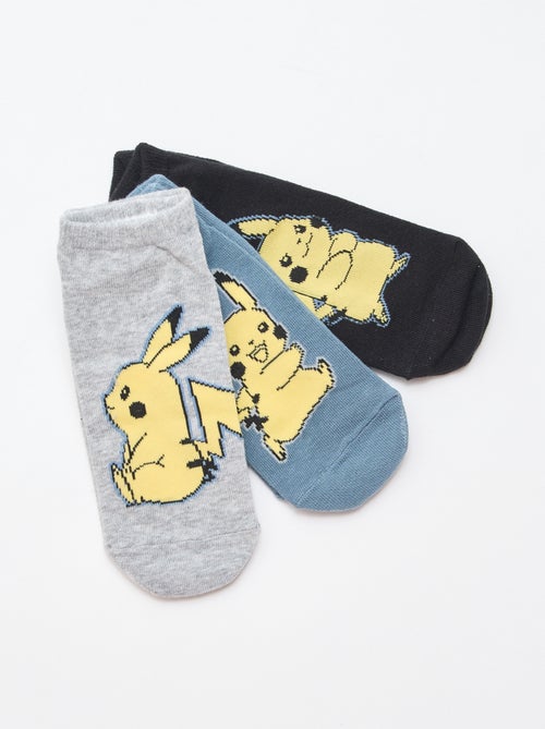 Lot de 3 paires de chaussettes 'Pokémon' - Kiabi