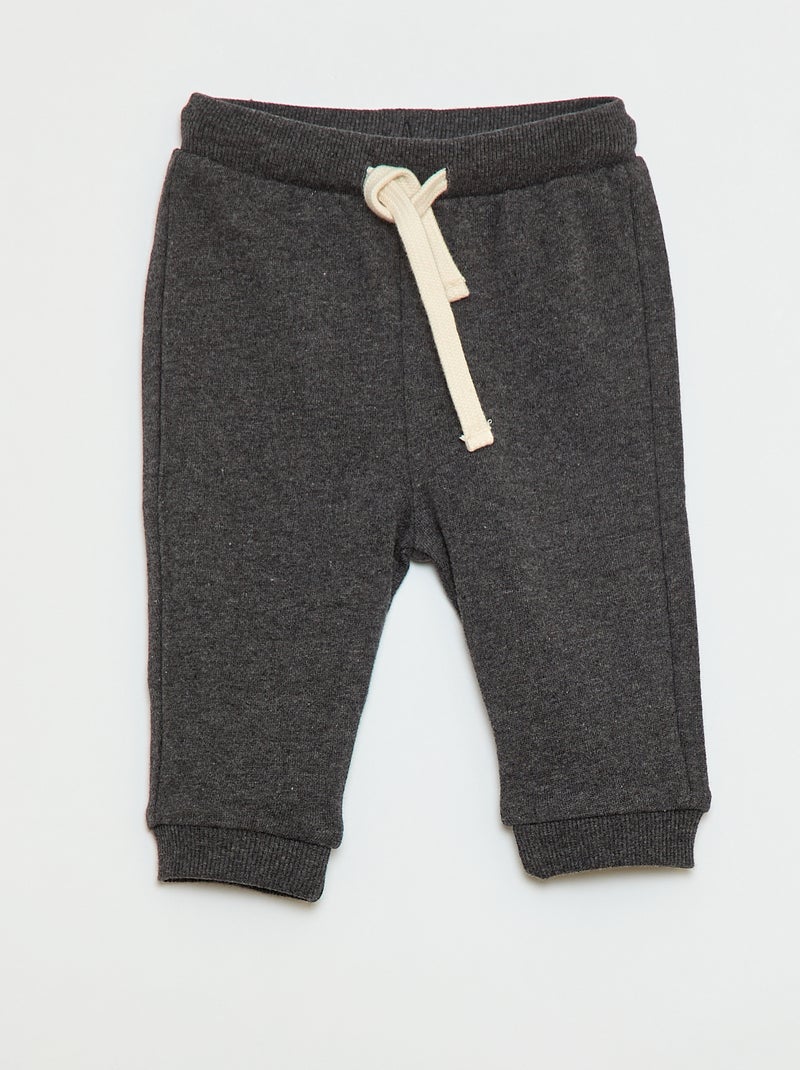 Lot de 3 pantalons de jogging Gris - Kiabi