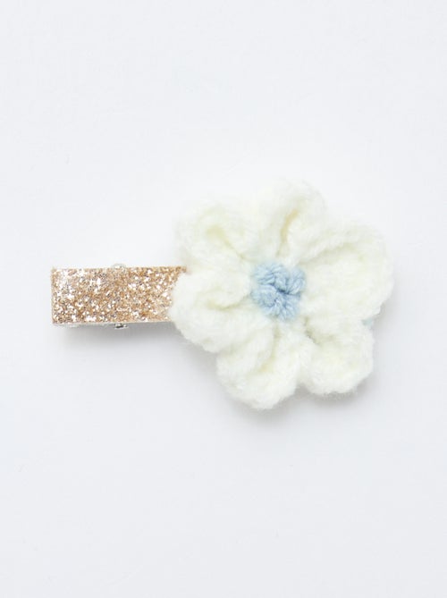 Lot de 3 pinces croco en macramé - Kiabi