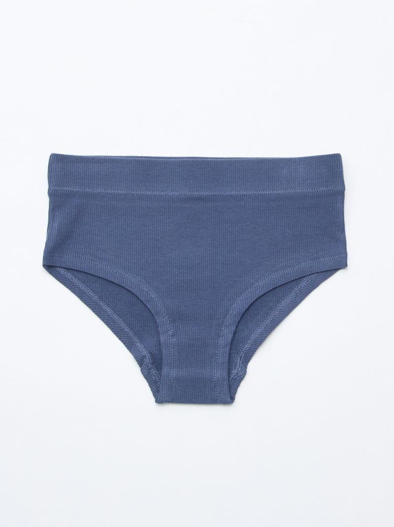 Lot de 3 shorties Bleu - Kiabi