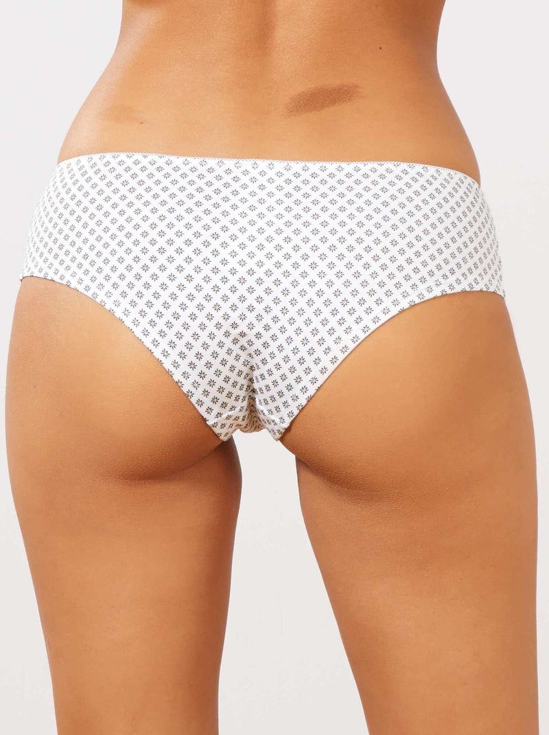 Lot de 3 shorties kaki/blanc - Kiabi