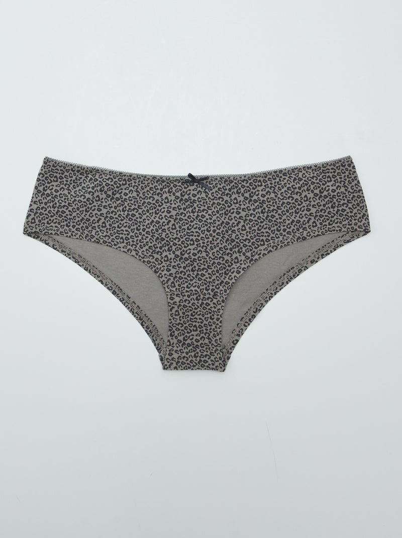 Lot de 3 shorties Léopard - Kiabi