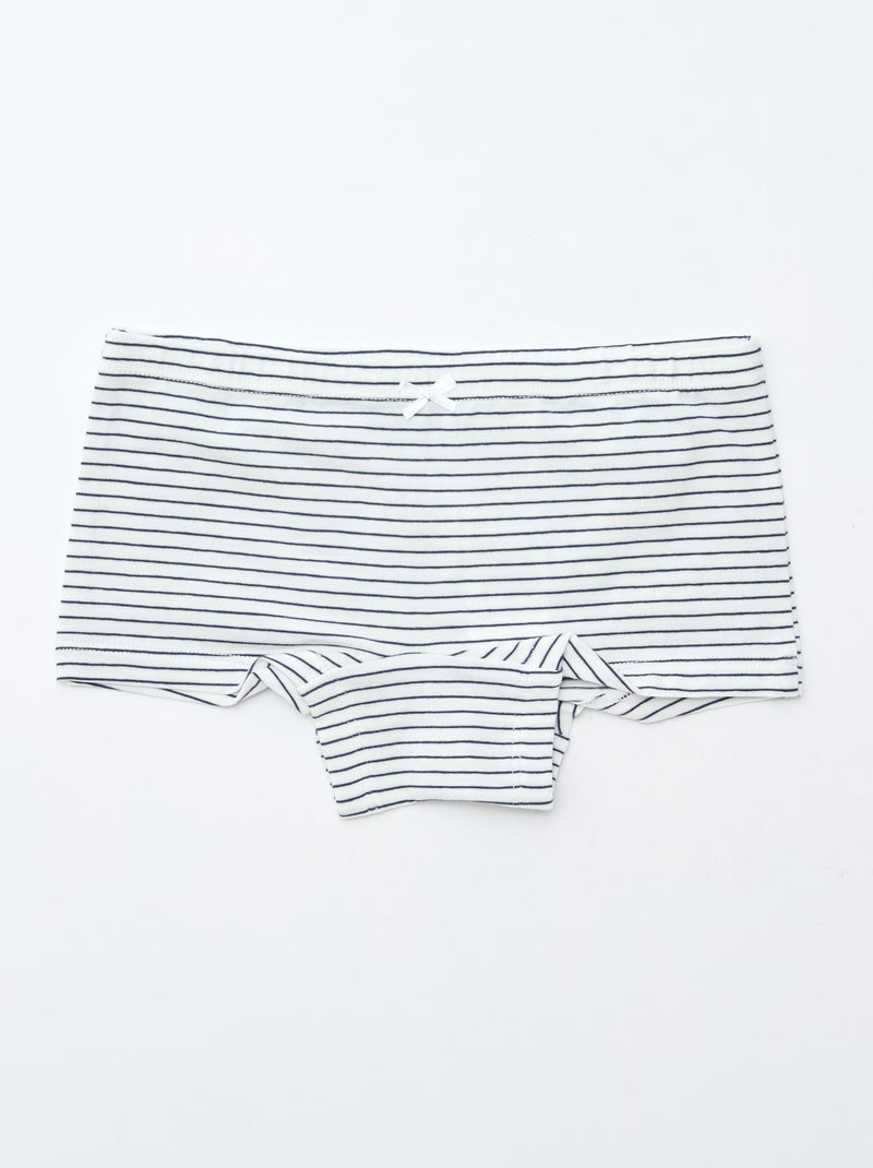 Lot de 3 shortys Blanc - Kiabi