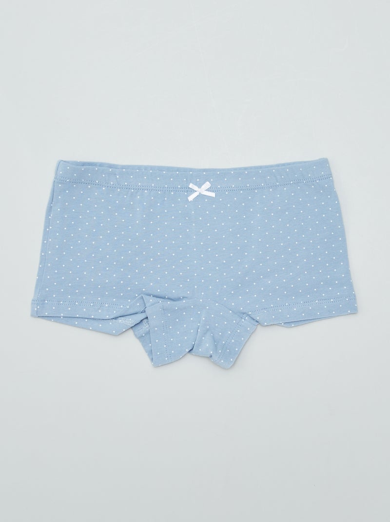 Lot de 3 shortys Bleu - Kiabi