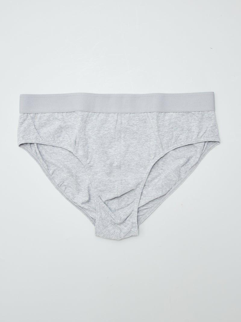 Lot de 3 slips unis Vert - Kiabi