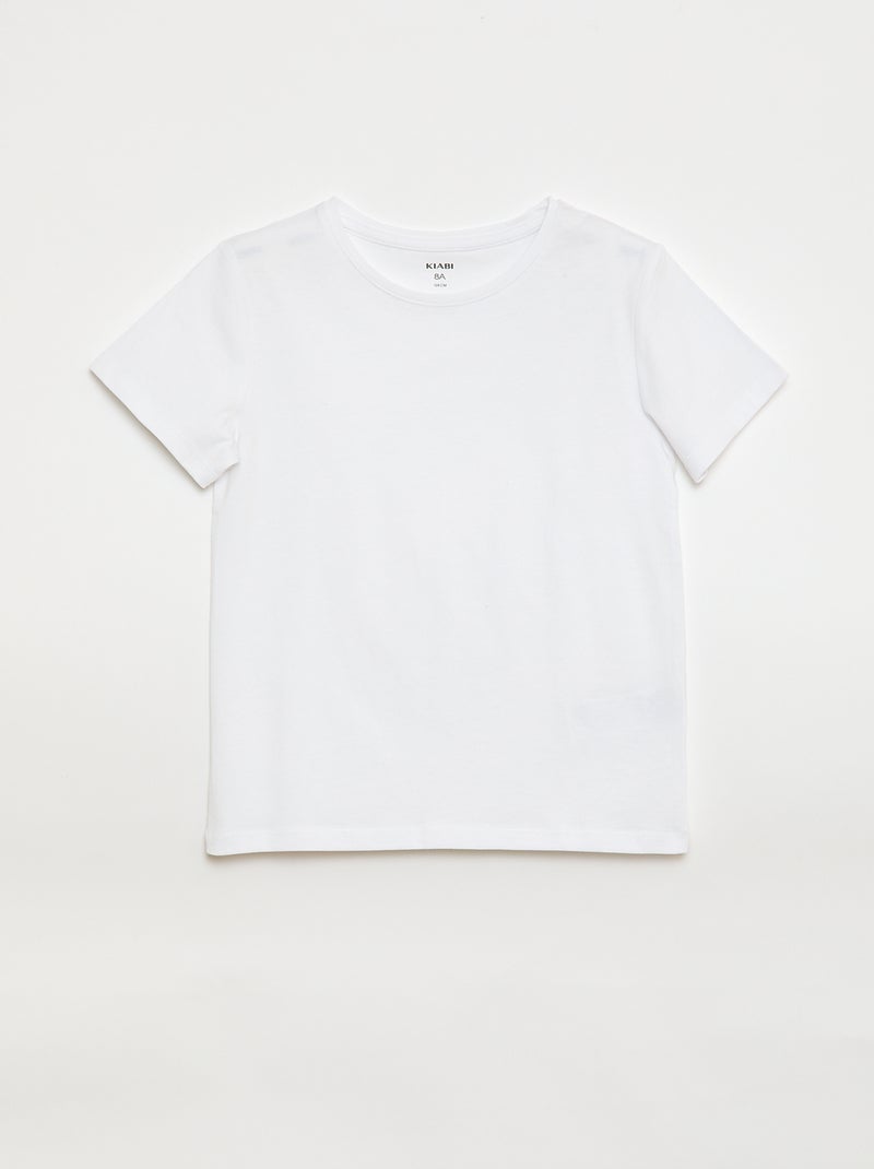 Lot de 3 t-shirts à manches courtes Bleu - Kiabi