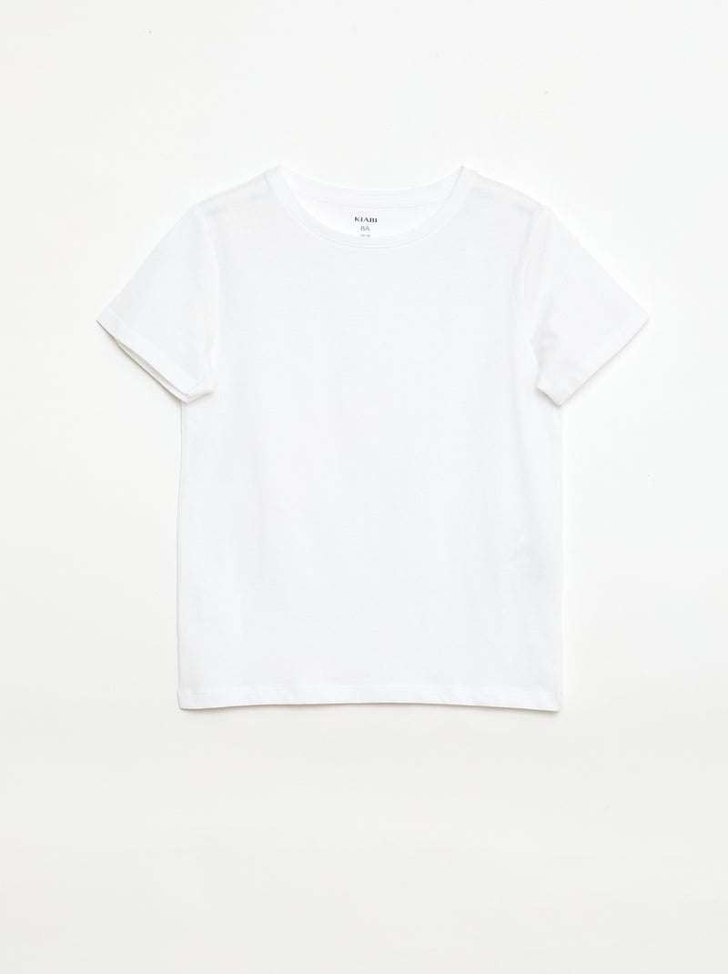 Lot de 3 t-shirts à manches courtes Jaune - Kiabi