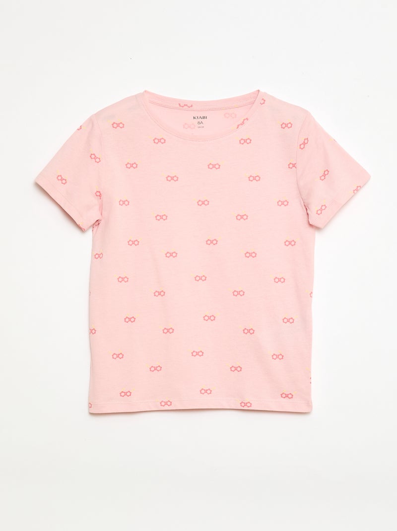 Lot de 3 t-shirts à manches courtes Jaune - Kiabi