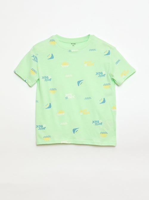 Lot de 3 t-shirts en coton - Kiabi