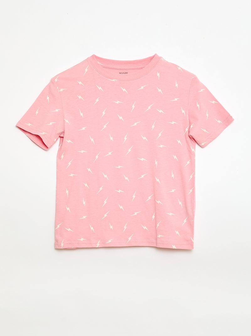 Lot de 3 t-shirts en coton Bleu - Kiabi