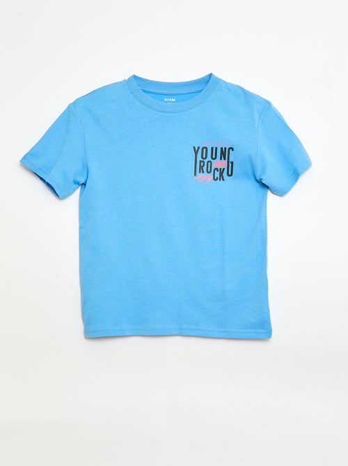 Lot de 3 t-shirts en coton - Kiabi