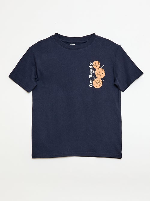 Lot de 3 t-shirts en coton - Kiabi