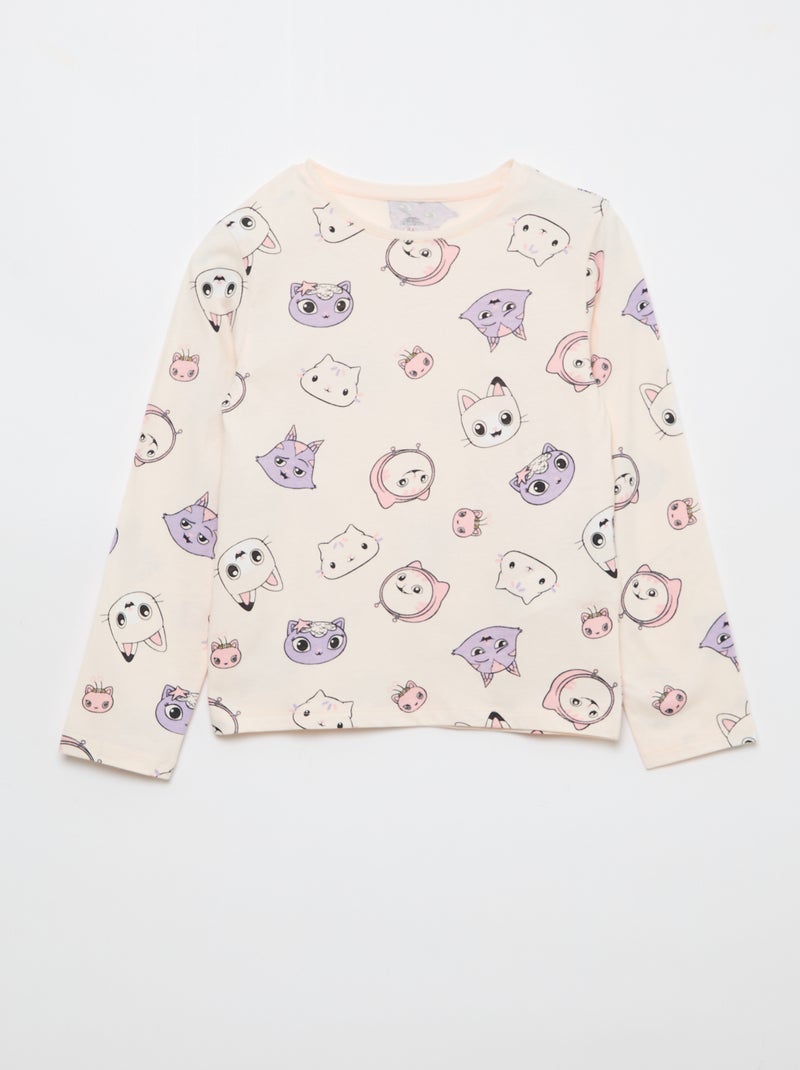 Lot de 3 t-shirts 'Gabby et la maison magique' Violet - Kiabi