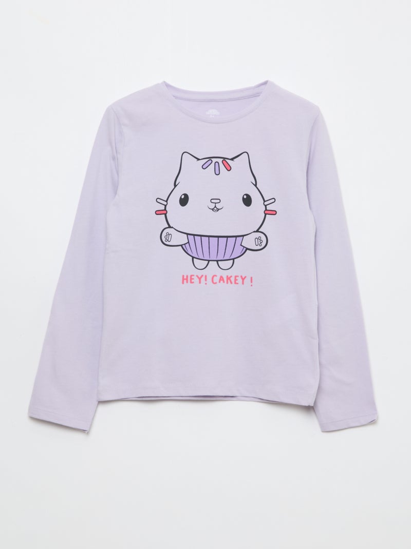 Lot de 3 t-shirts 'Gabby et la maison magique' Violet - Kiabi