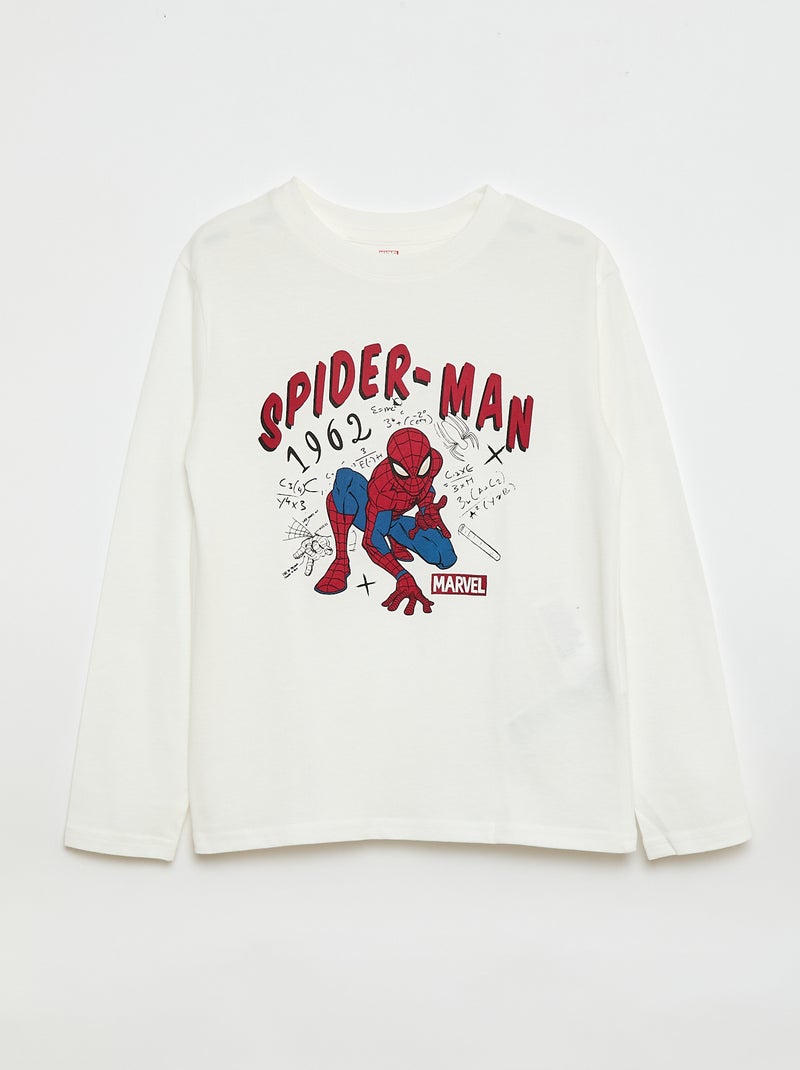 Lot de 3 tee-shirts 'Spider-Man' 'Marvel' Blanc - Kiabi